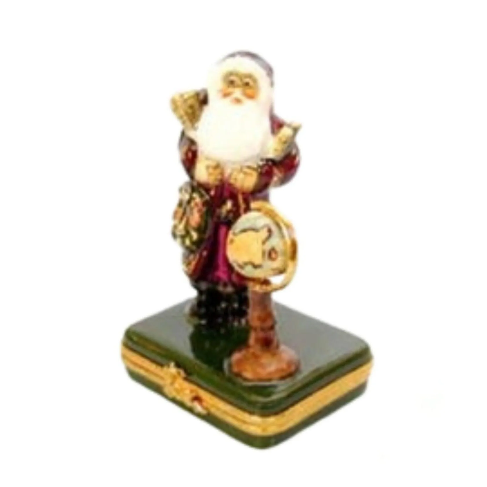 Lynn Haney: Santa w Globe