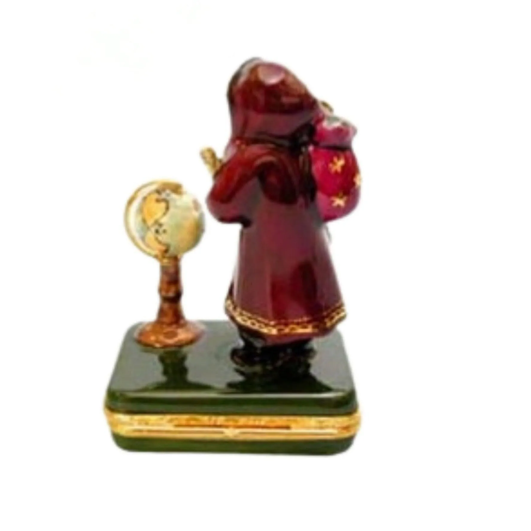 Lynn Haney: Santa w Globe