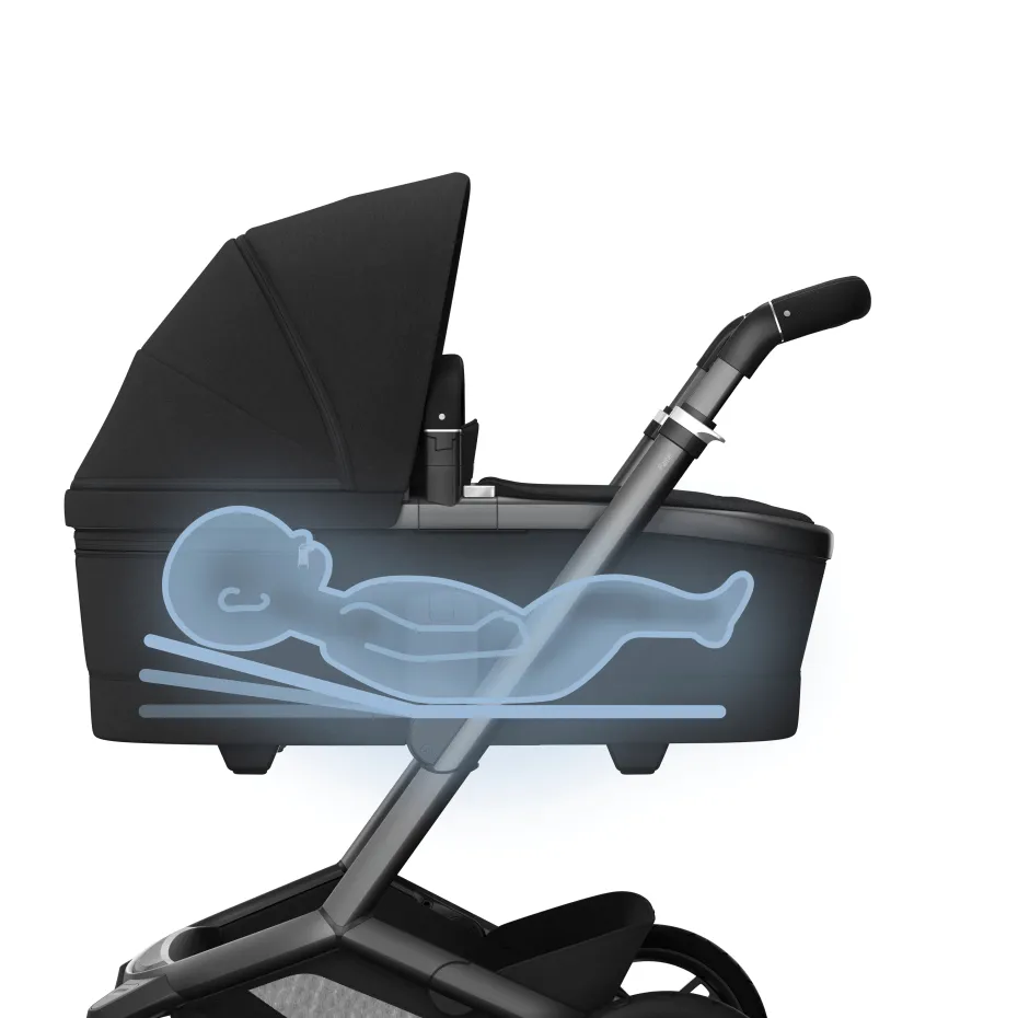 Maxi Cosi Fame Carrycot - Twilic Black