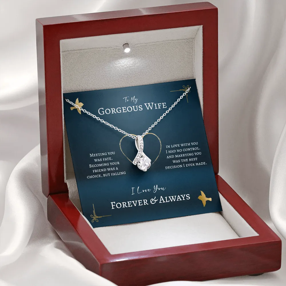 Meeting You Was Fate Alluring Beauty Necklace