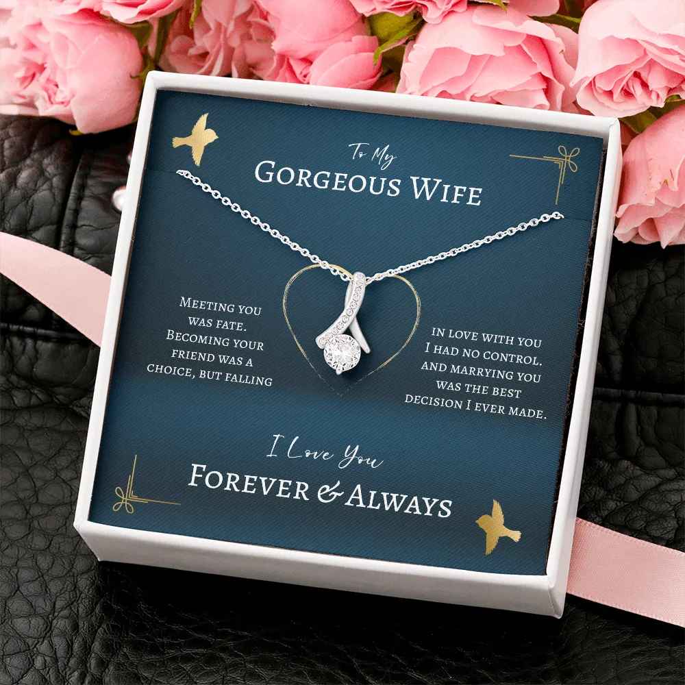 Meeting You Was Fate Alluring Beauty Necklace