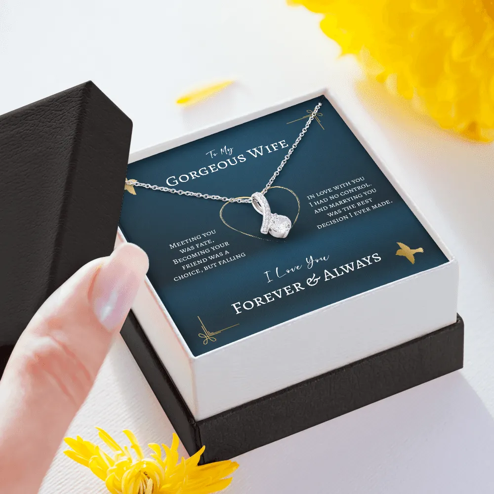 Meeting You Was Fate Alluring Beauty Necklace