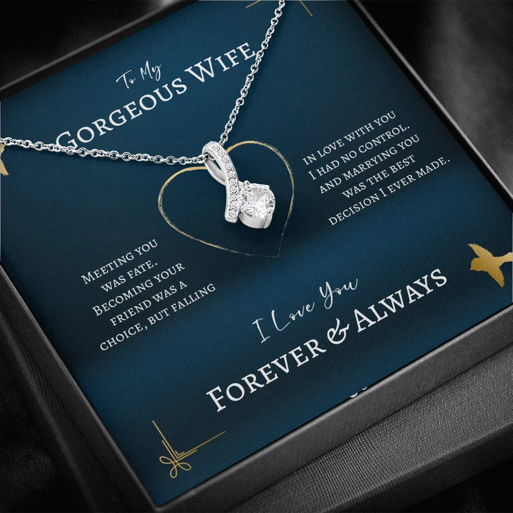 Meeting You Was Fate Alluring Beauty Necklace