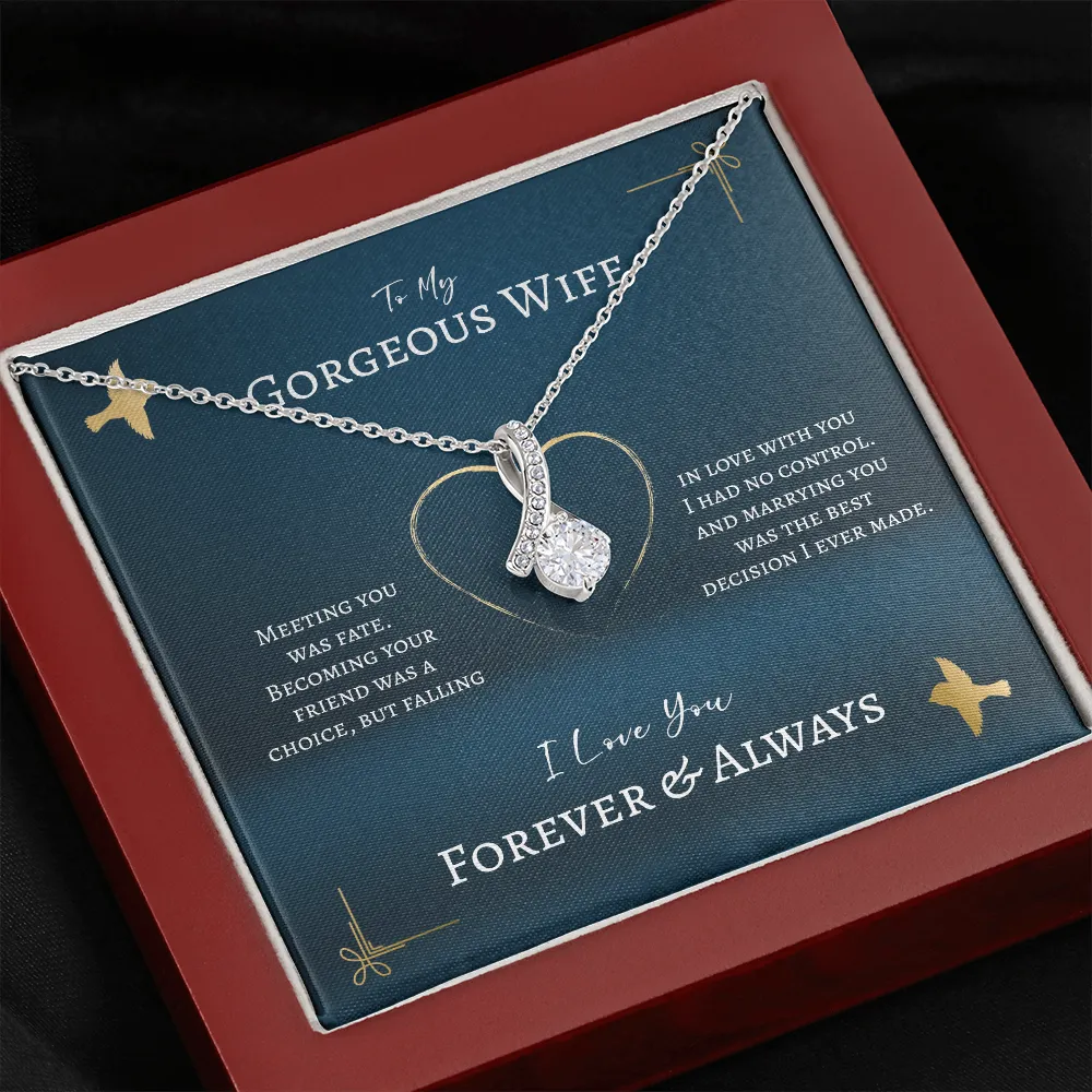 Meeting You Was Fate Alluring Beauty Necklace