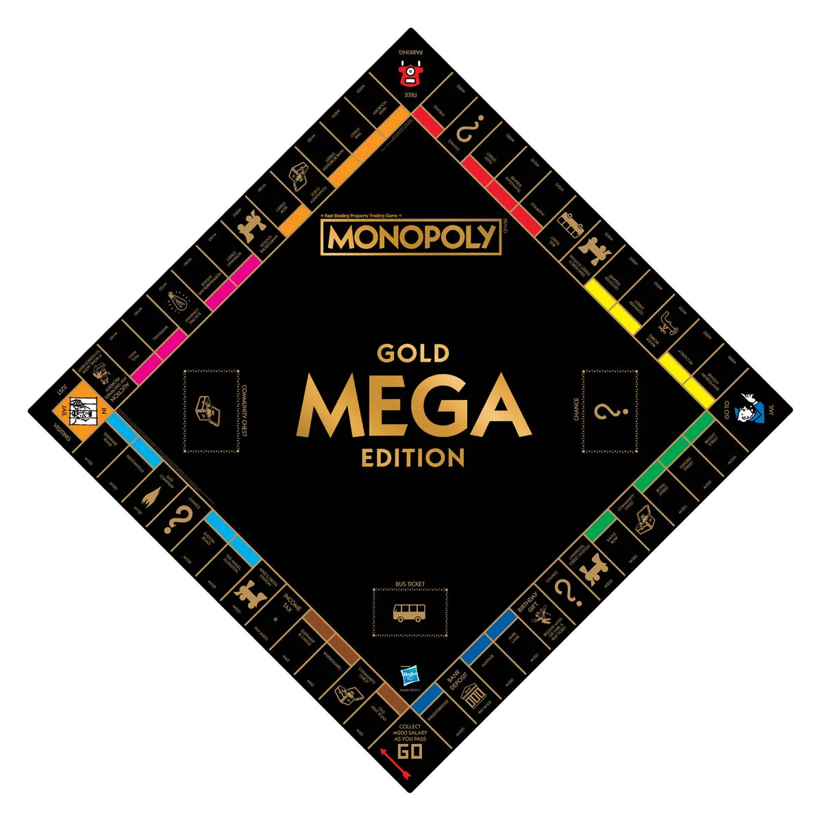 Mega GOLD Monopoly