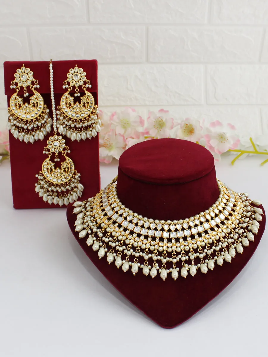 Mehar Kundan Necklace Set