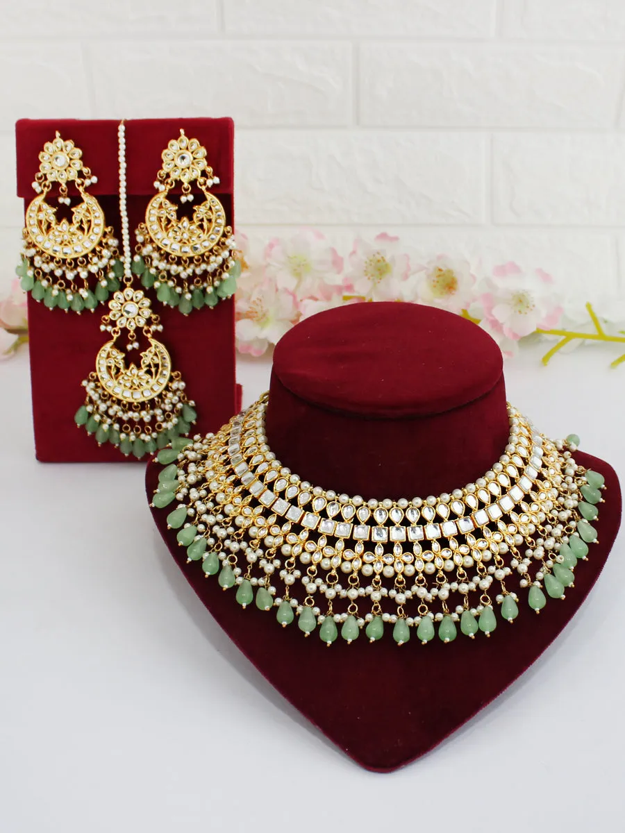 Mehar Kundan Necklace Set