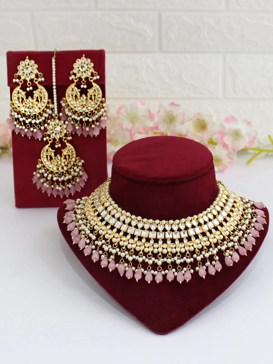 Mehar Kundan Necklace Set