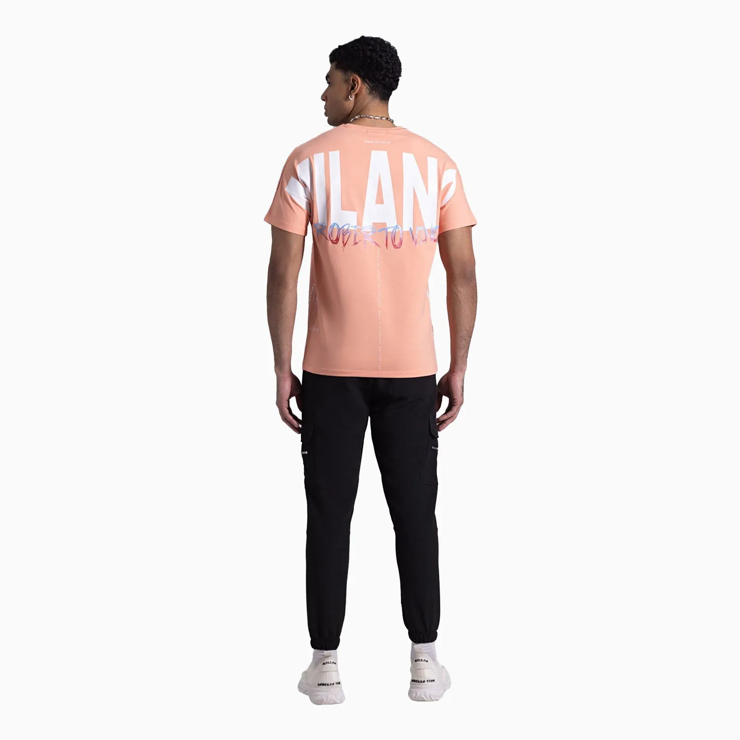 Men's Big Logo Crew Neck T Shirt