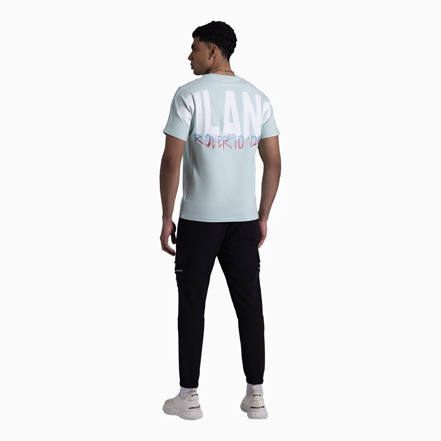 Men's Big Logo Crew Neck T Shirt