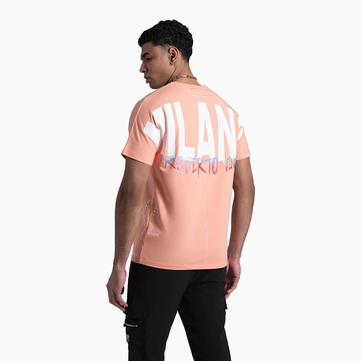 Men's Big Logo Crew Neck T Shirt