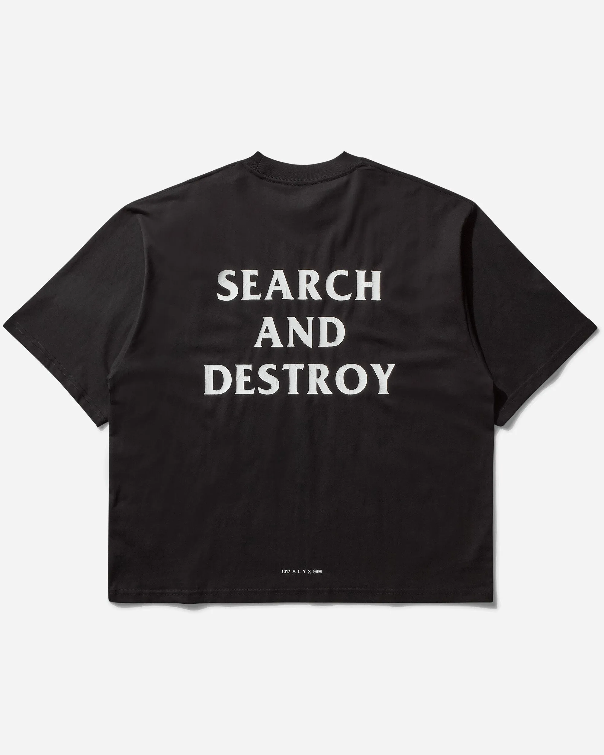 Men's Skull Oversized T-Shirt Black