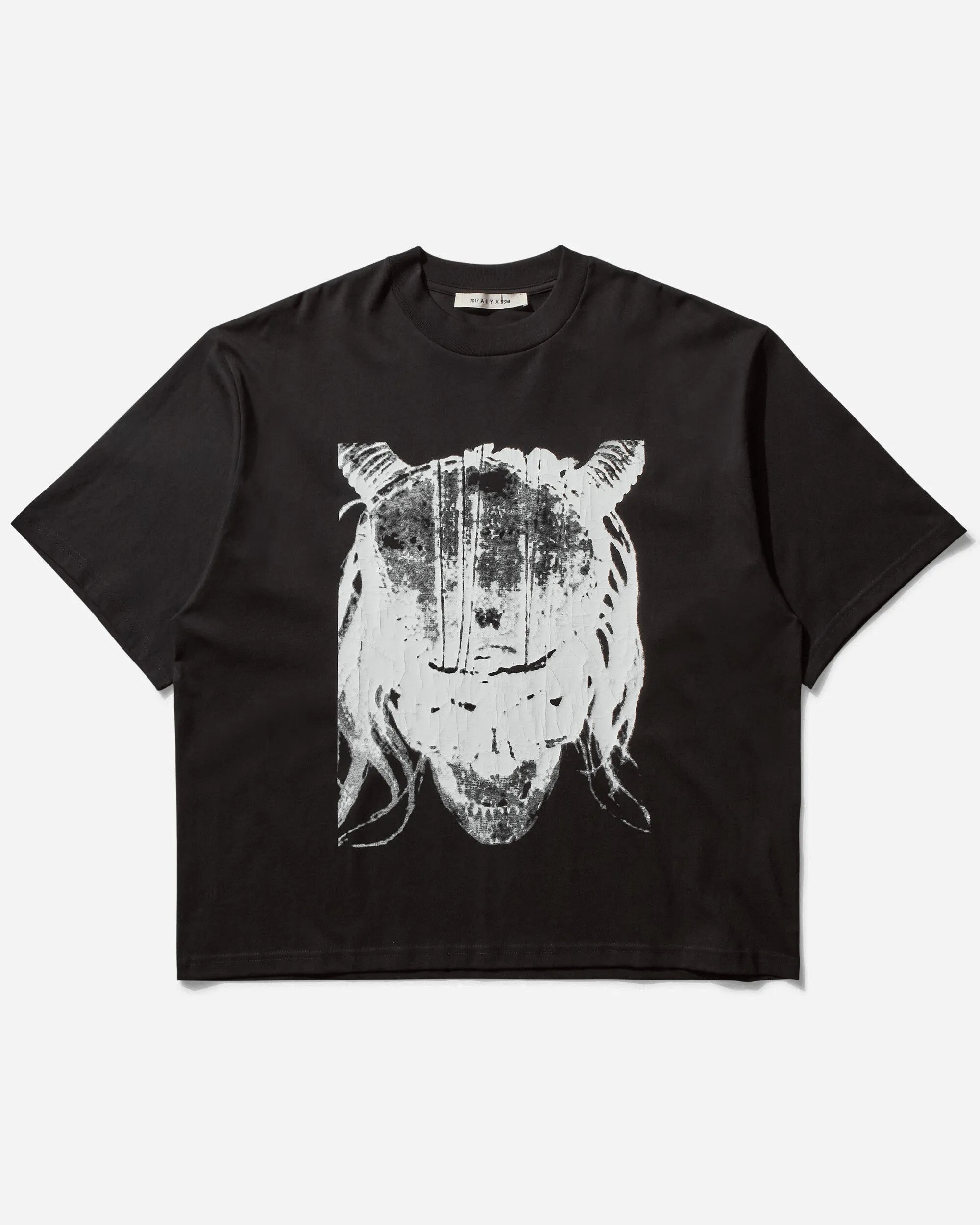 Men's Skull Oversized T-Shirt Black