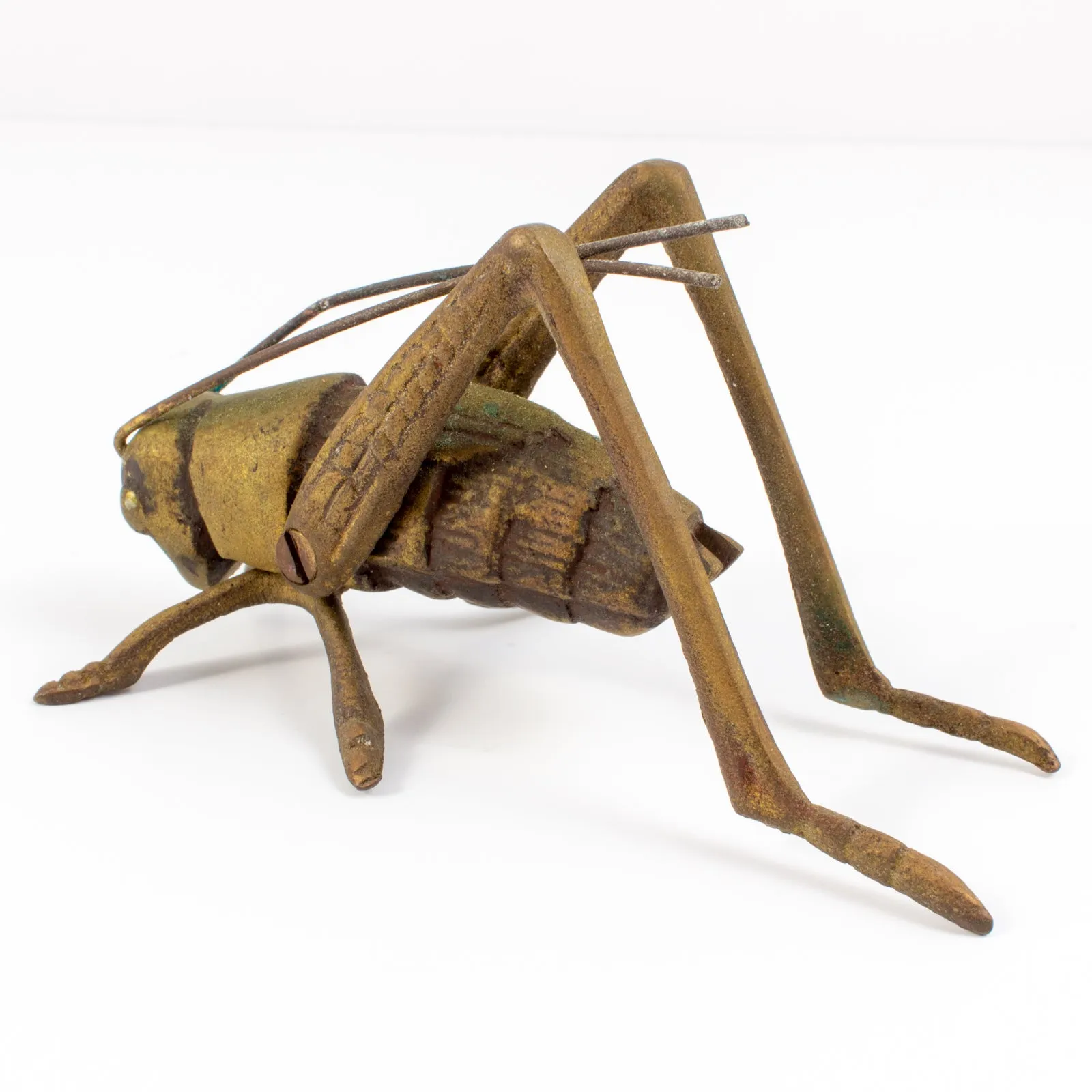 Mid-Century Brass Cricket