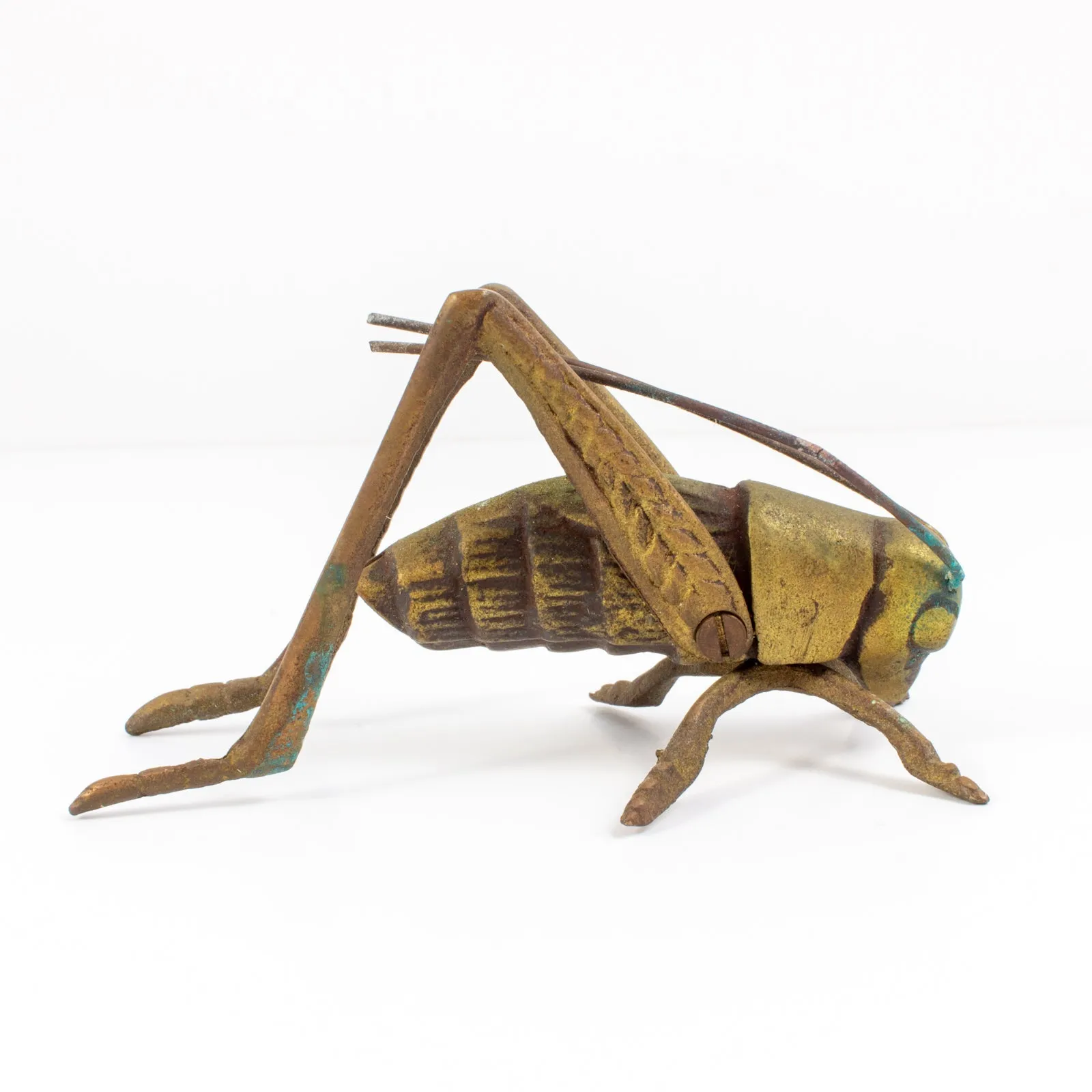Mid-Century Brass Cricket