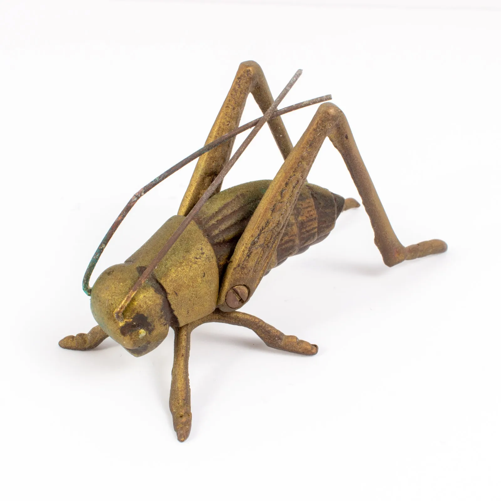 Mid-Century Brass Cricket