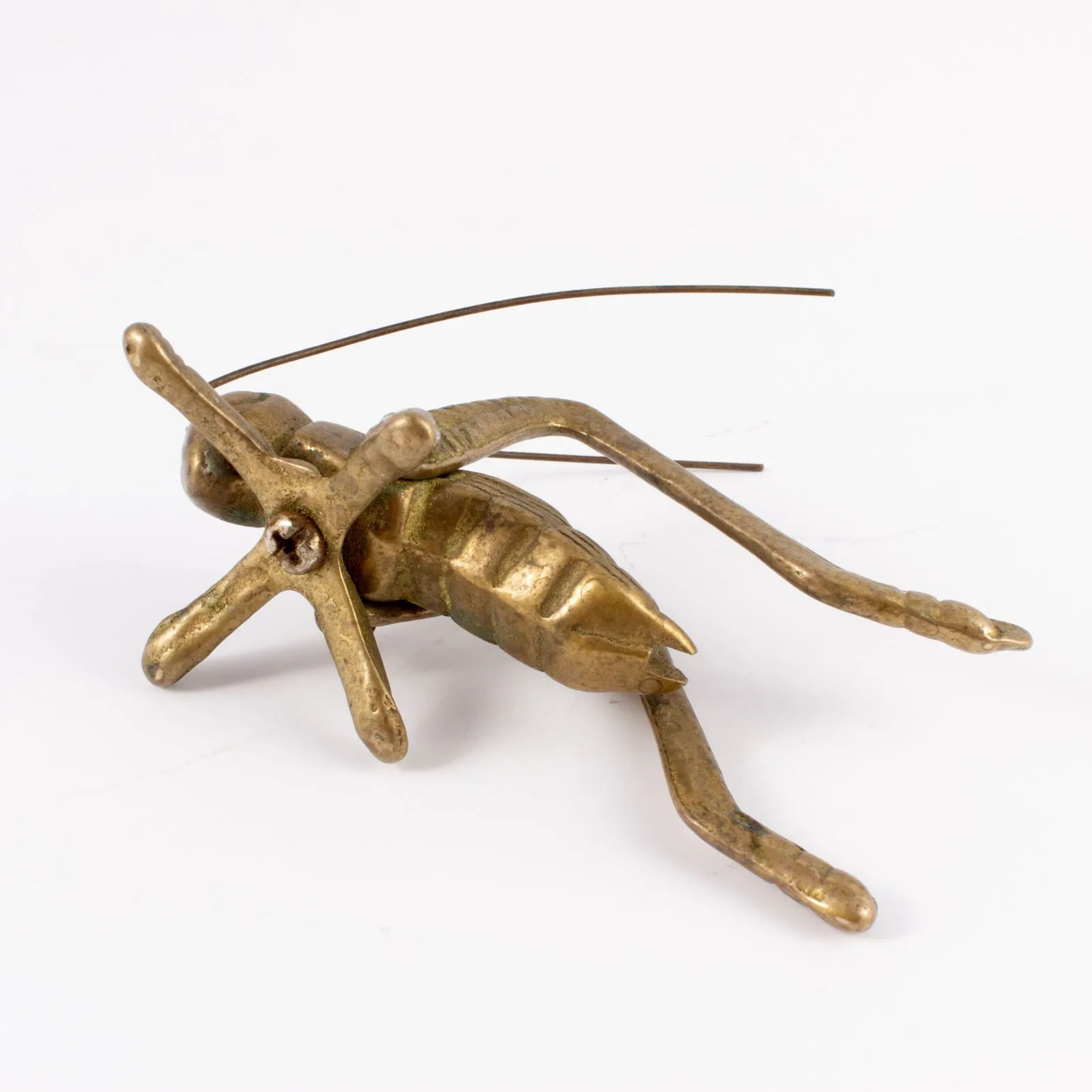 Mid-Century Brass Cricket