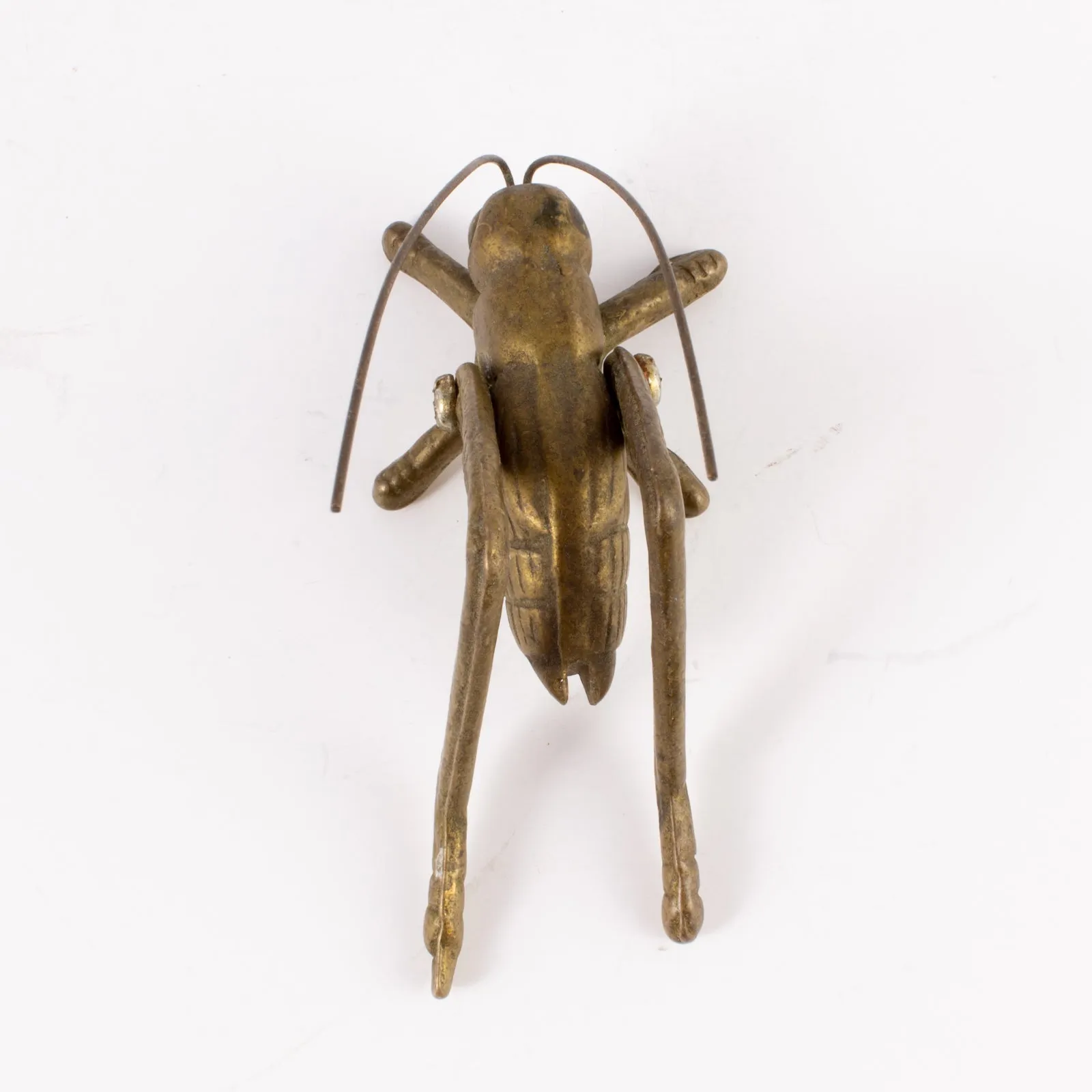 Mid-Century Brass Cricket