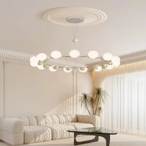 Modern Sputnik Glass Sphere Chandelier - 12/15 Light