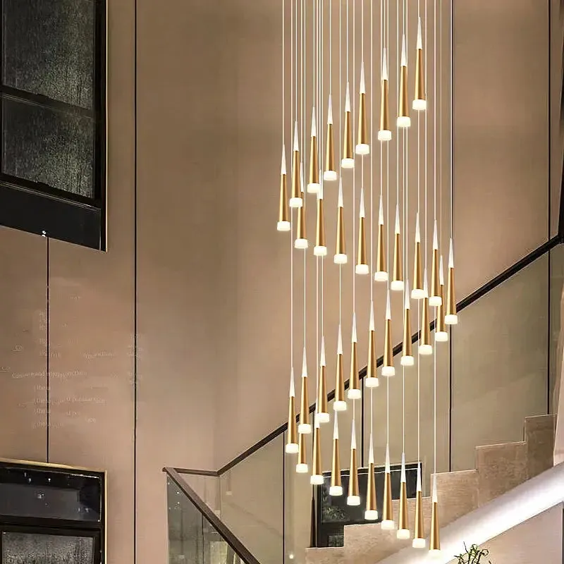 Modern Staircase Chandelier Lighting