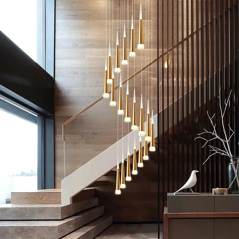 Modern Staircase Chandelier Lighting