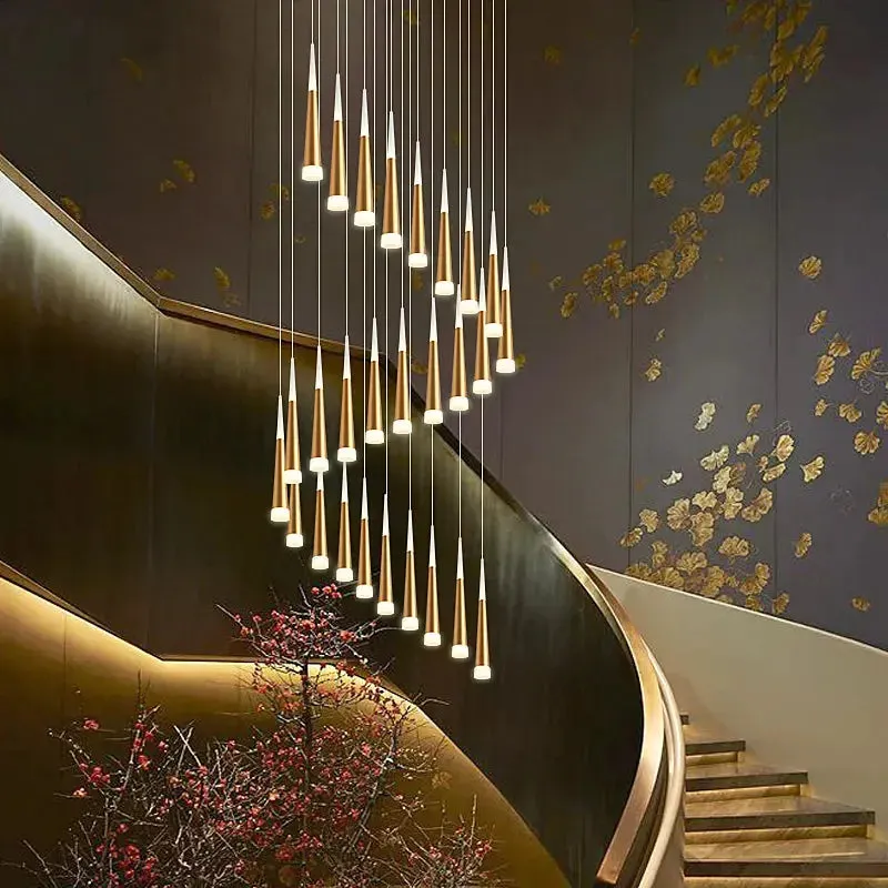 Modern Staircase Chandelier Lighting