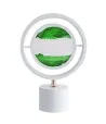 Moodscape Quicksand LED Moon Lamp Table Light Mirrored 3D Motion Moving Sand Art