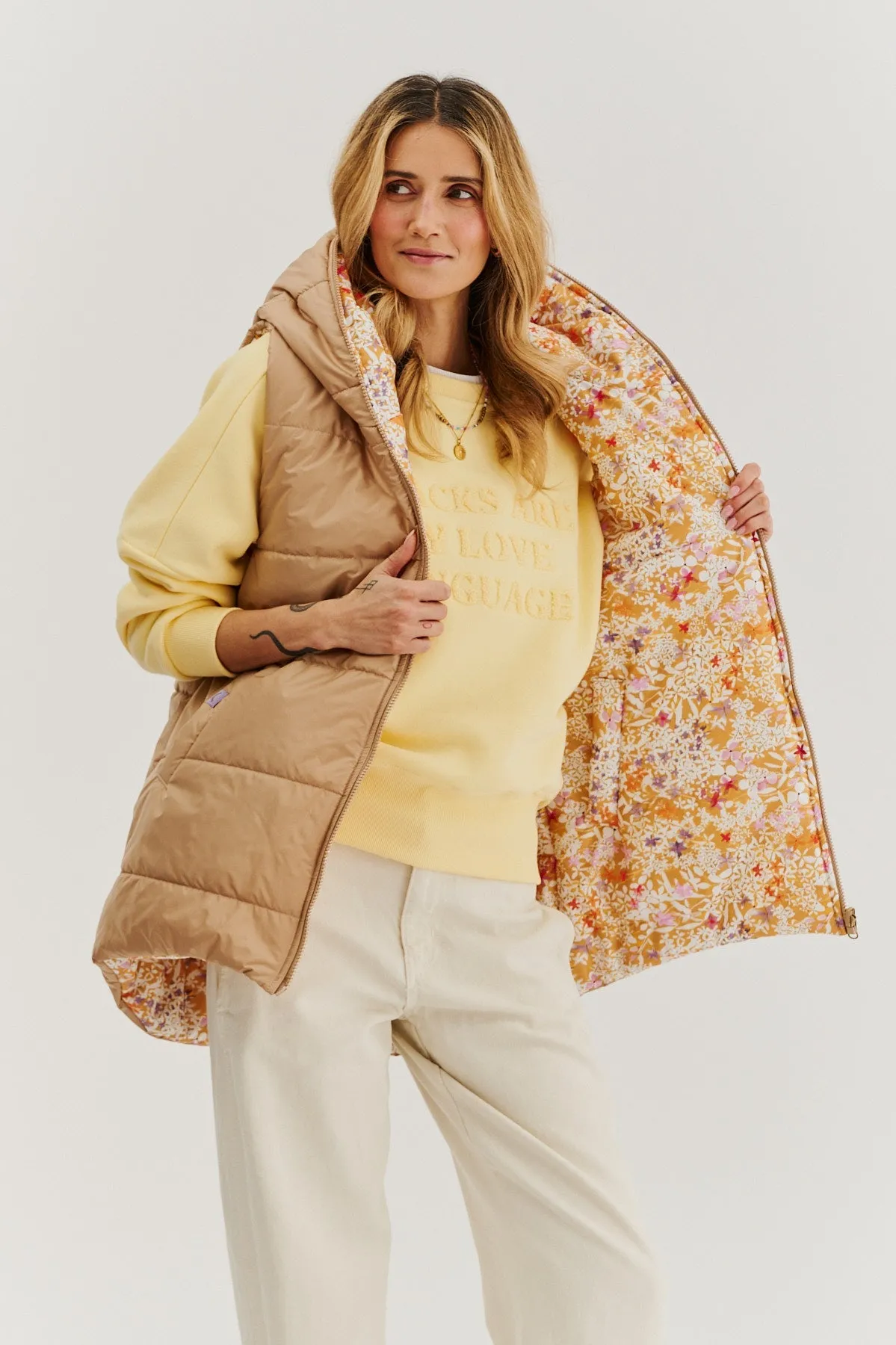 Morning Spread double-sided vest