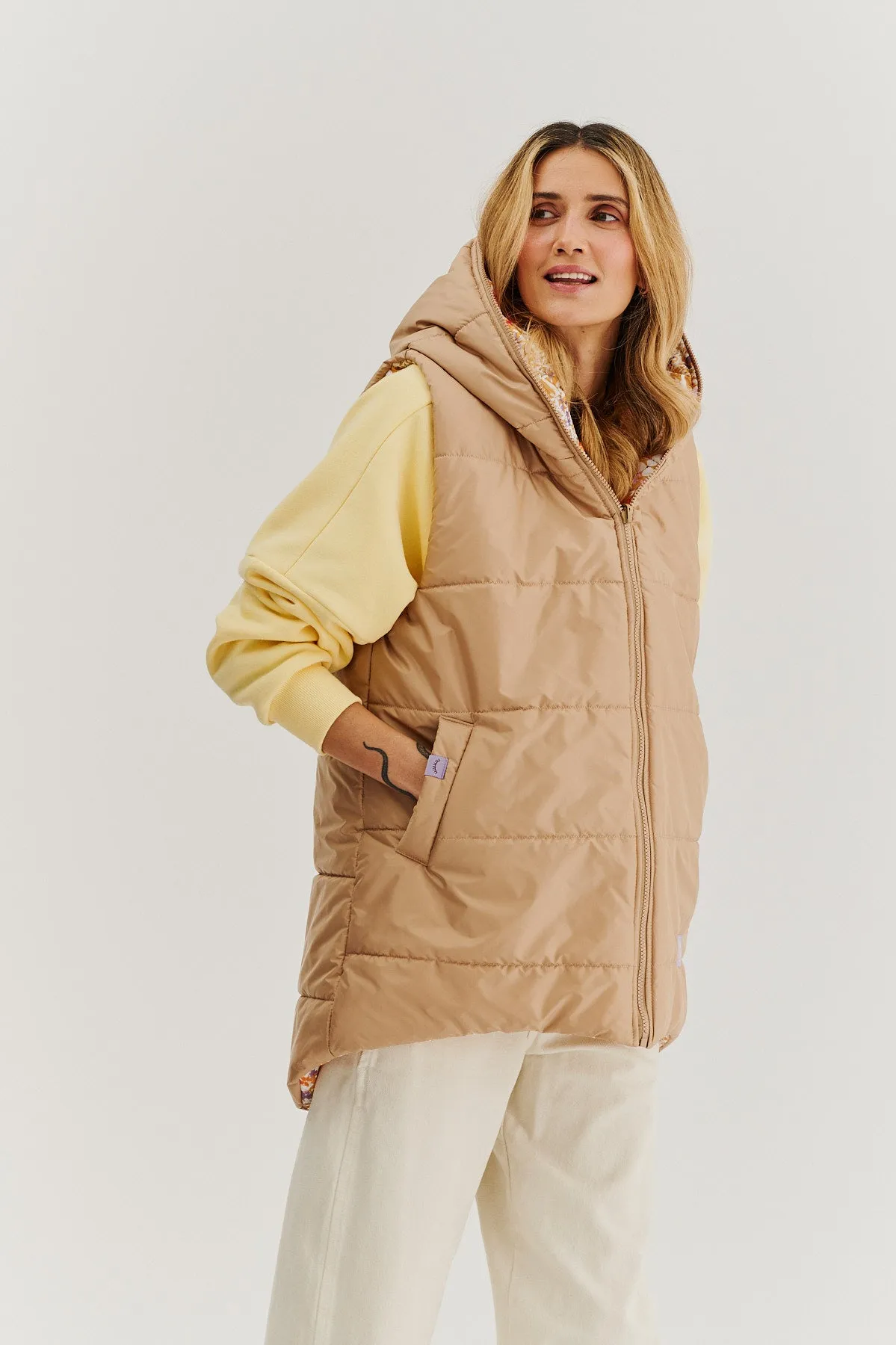 Morning Spread double-sided vest