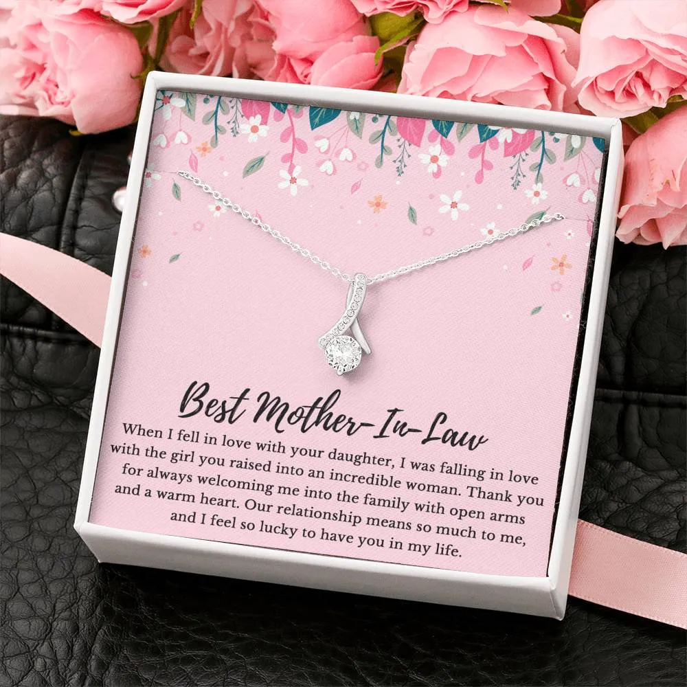 Mother of the Bride Gift, Mother of the Bride Gift from Groom, Mother-In-Law, Mother-In-Law Gift, Mother-In-Law Necklace from Son In Law