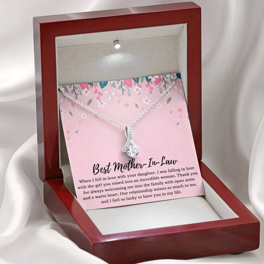 Mother of the Bride Gift, Mother of the Bride Gift from Groom, Mother-In-Law, Mother-In-Law Gift, Mother-In-Law Necklace from Son In Law