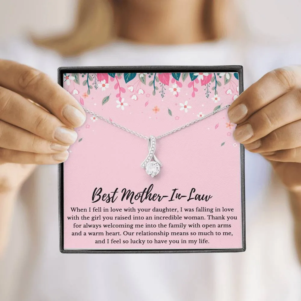 Mother of the Bride Gift, Mother of the Bride Gift from Groom, Mother-In-Law, Mother-In-Law Gift, Mother-In-Law Necklace from Son In Law