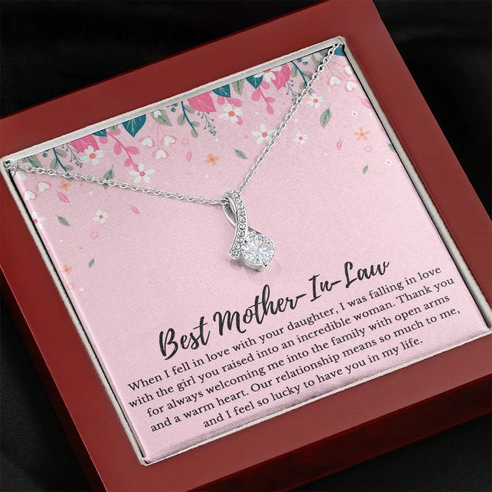 Mother of the Bride Gift, Mother of the Bride Gift from Groom, Mother-In-Law, Mother-In-Law Gift, Mother-In-Law Necklace from Son In Law