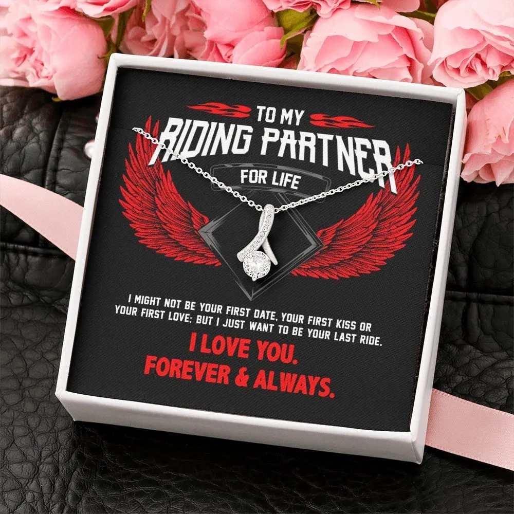 My Riding Partner, My Forever - Necklace