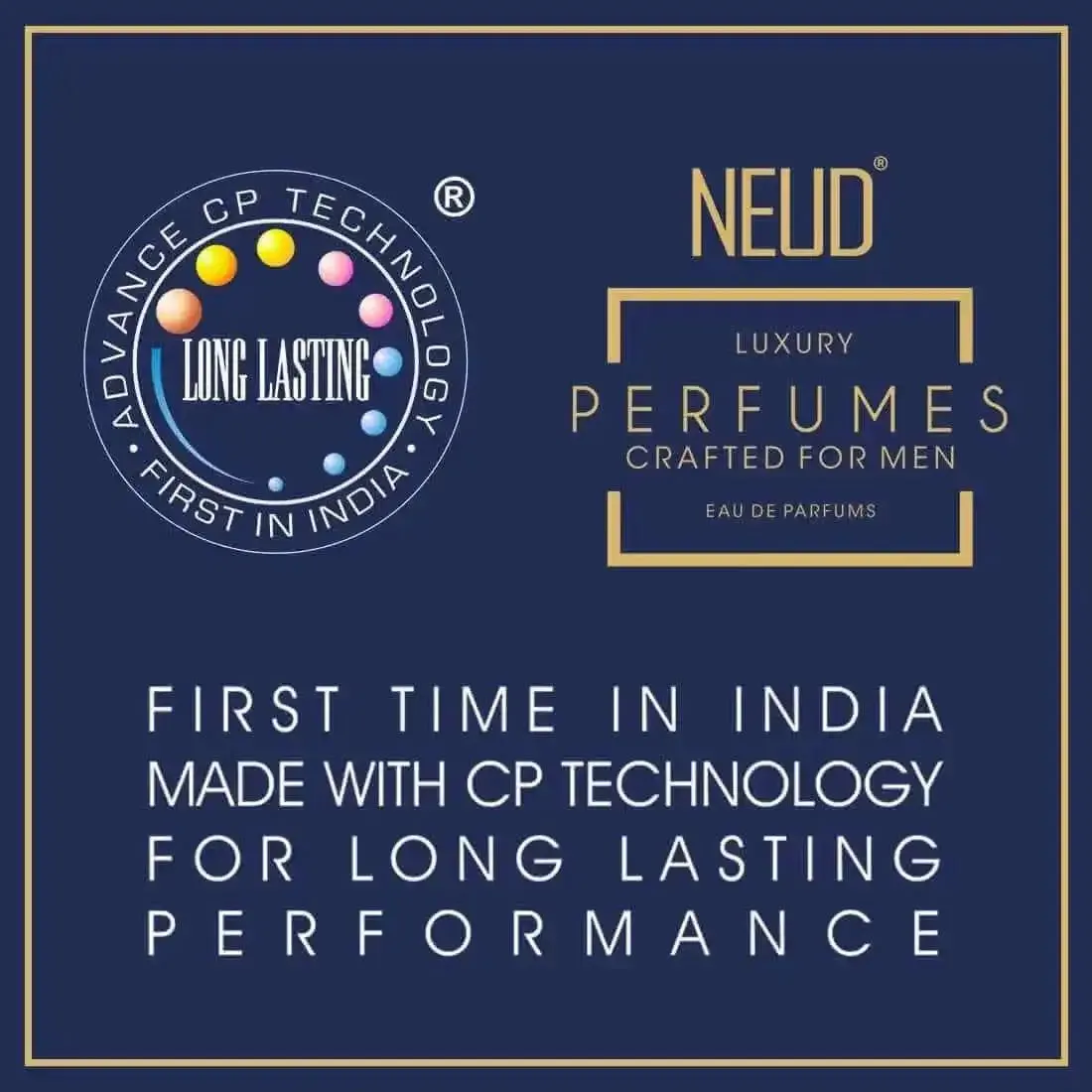 NEUD Luxury Pocket Perfumes for Men Long Lasting EDP - 6 Vials x 10ml Each