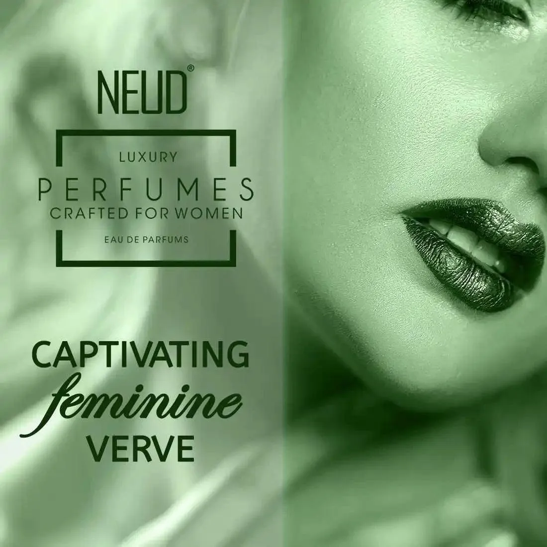 NEUD Luxury Pocket Perfumes for Women Long Lasting EDP - 6 Vials x 10ml Each