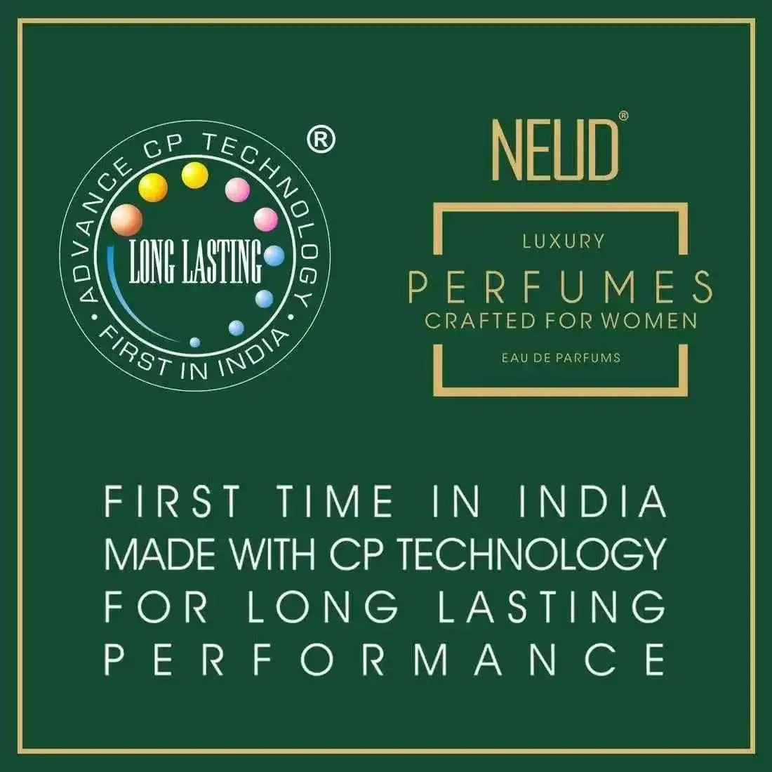 NEUD Luxury Pocket Perfumes for Women Long Lasting EDP - 6 Vials x 10ml Each