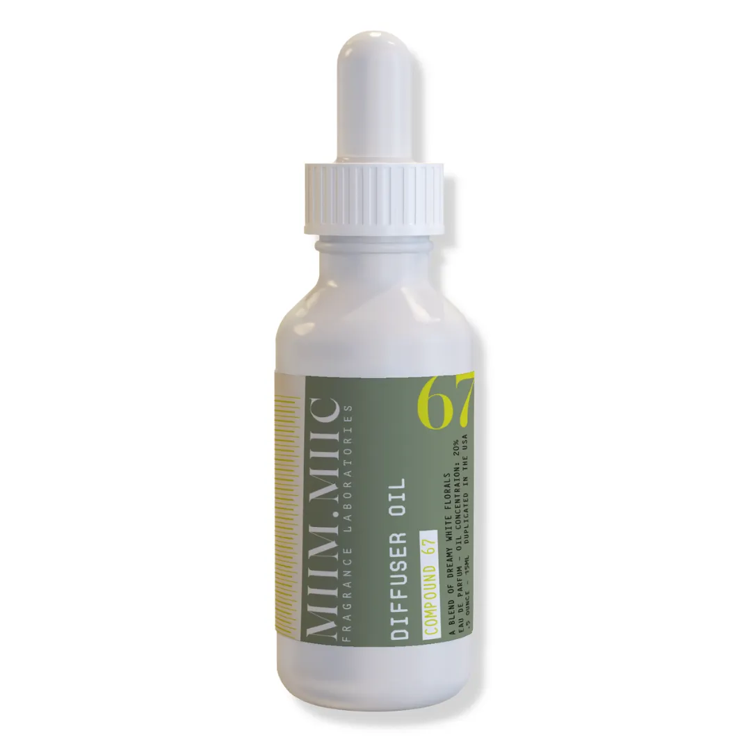 No 67 Dreamy White Floral Diffuser Oil