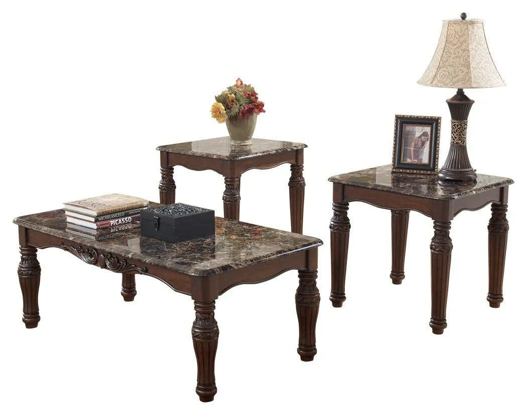 North Shore - Occasional Table Set (3/cn)