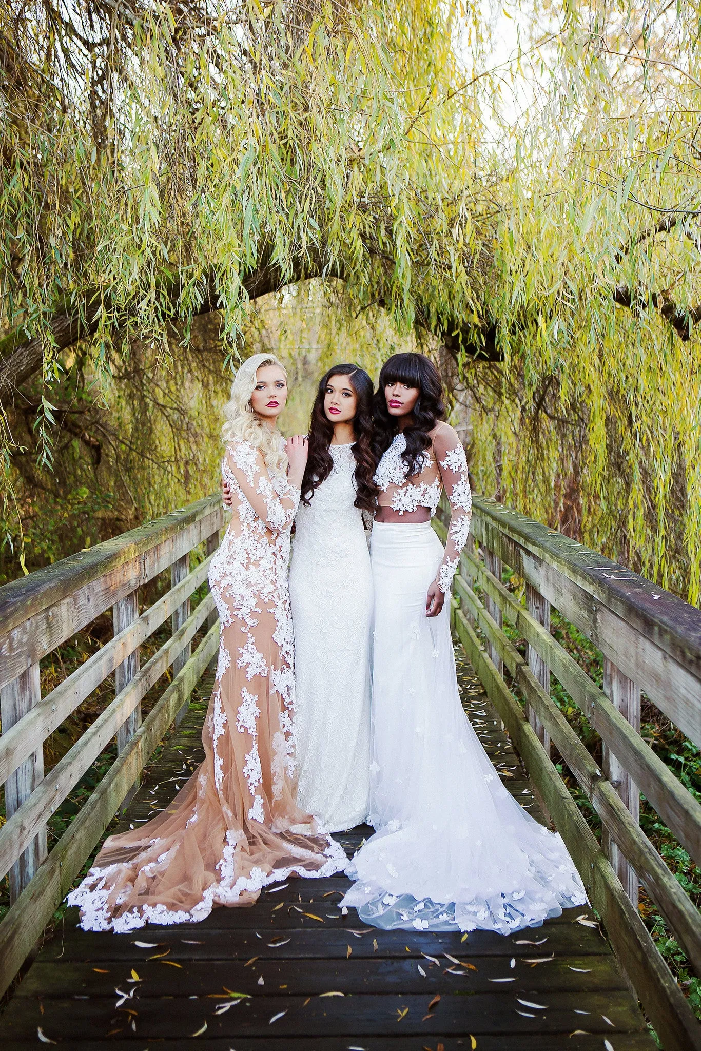 Nude Dress With White Lace Appliqué (#Lucy)