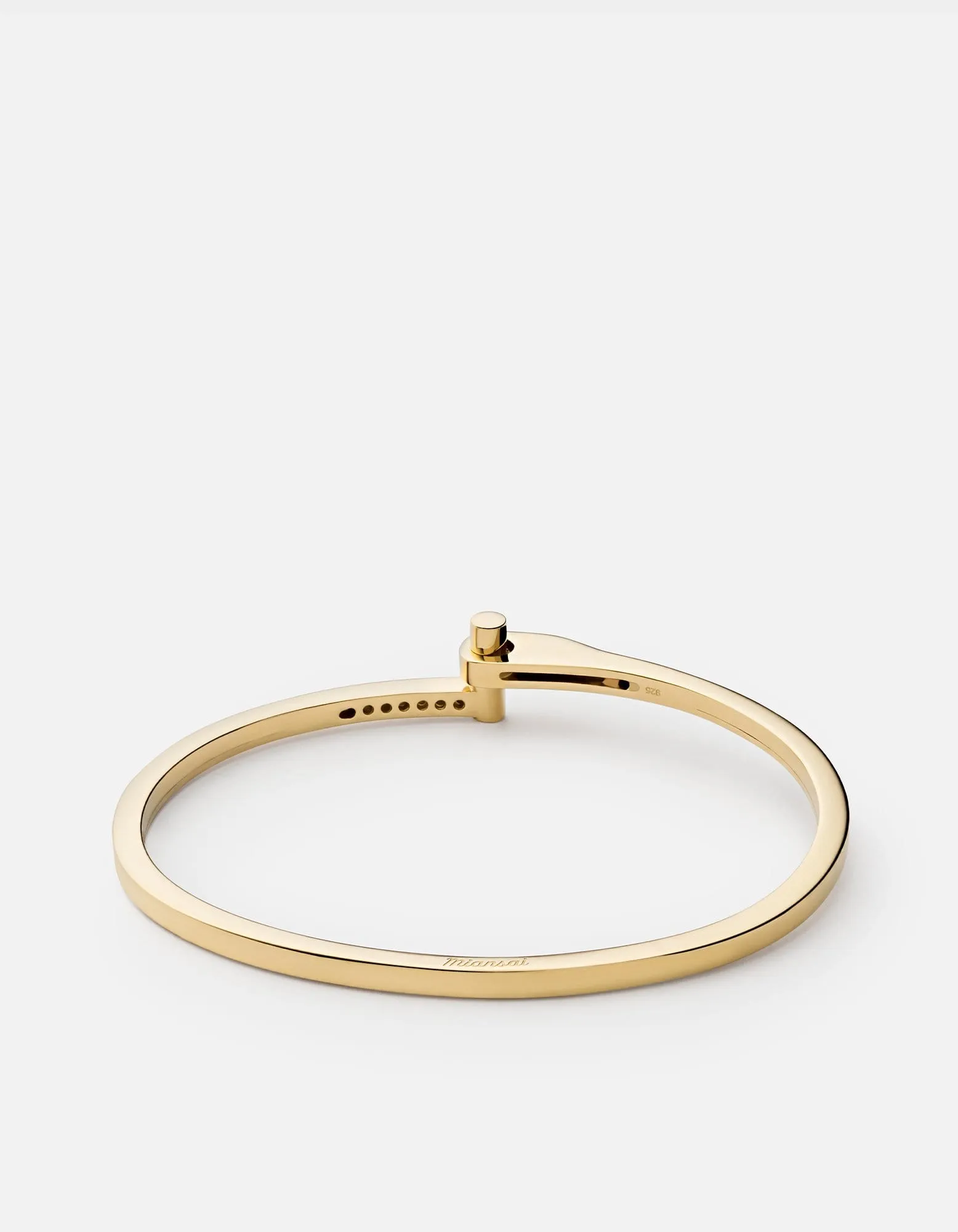 Nyx Cuff, 14k Gold Pavé