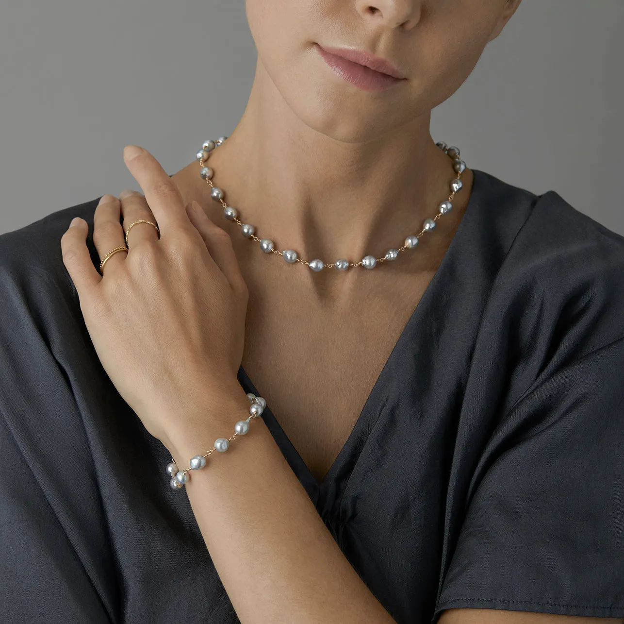 One-of-a-Kind Akoya Pearl Necklace | APN13-OOAK
