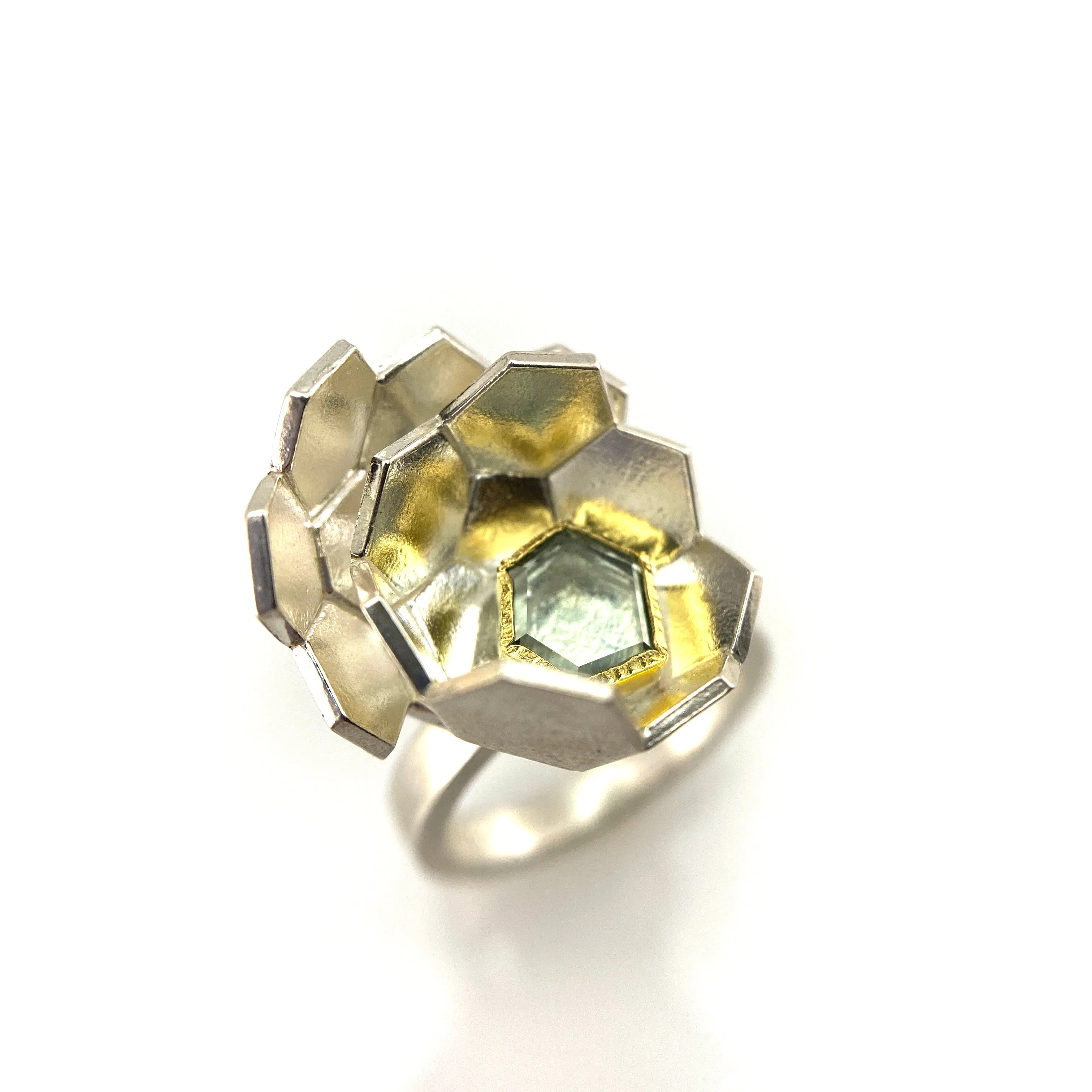 One of a Kind Globe Ring
