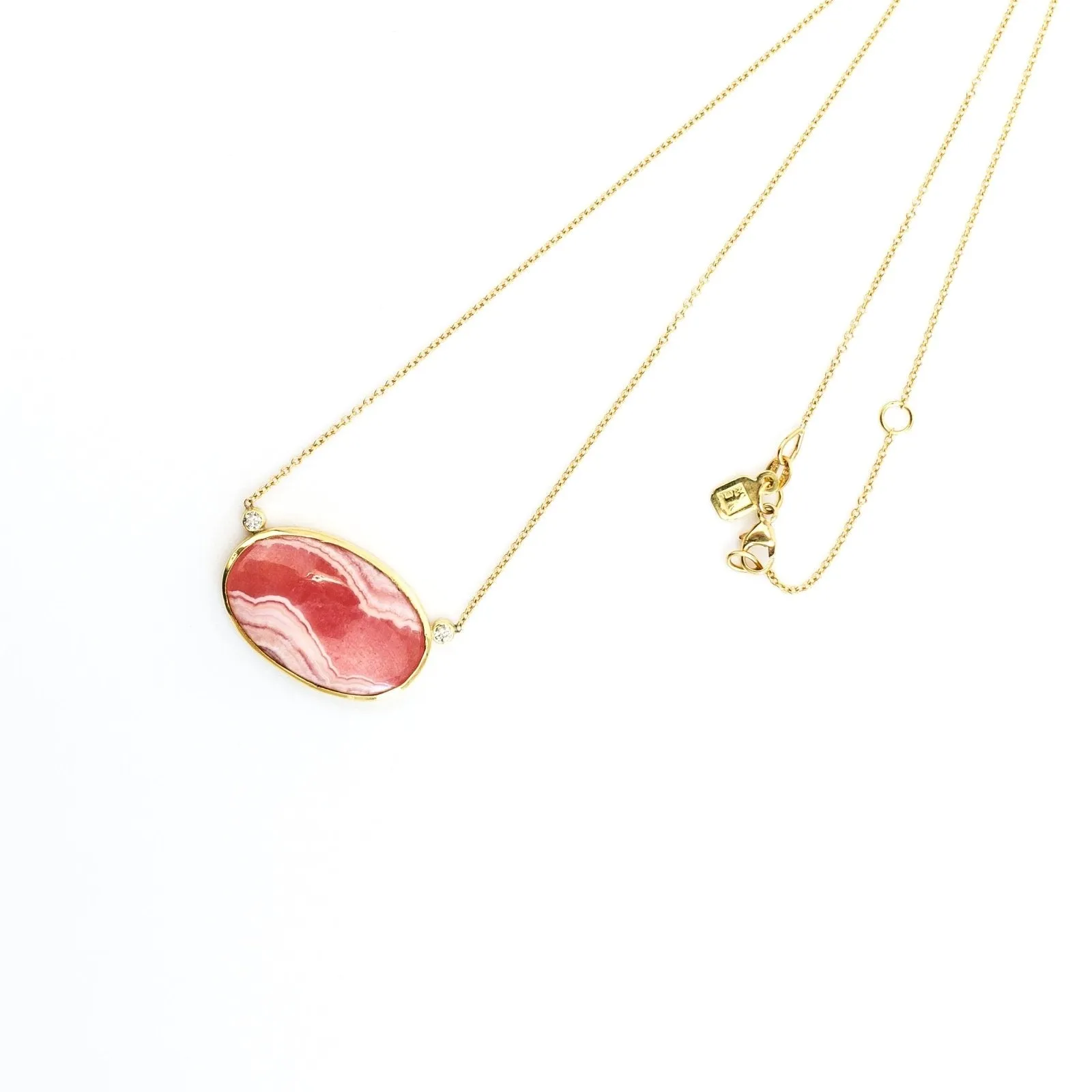 One of a Kind Rhodochrosite Necklace