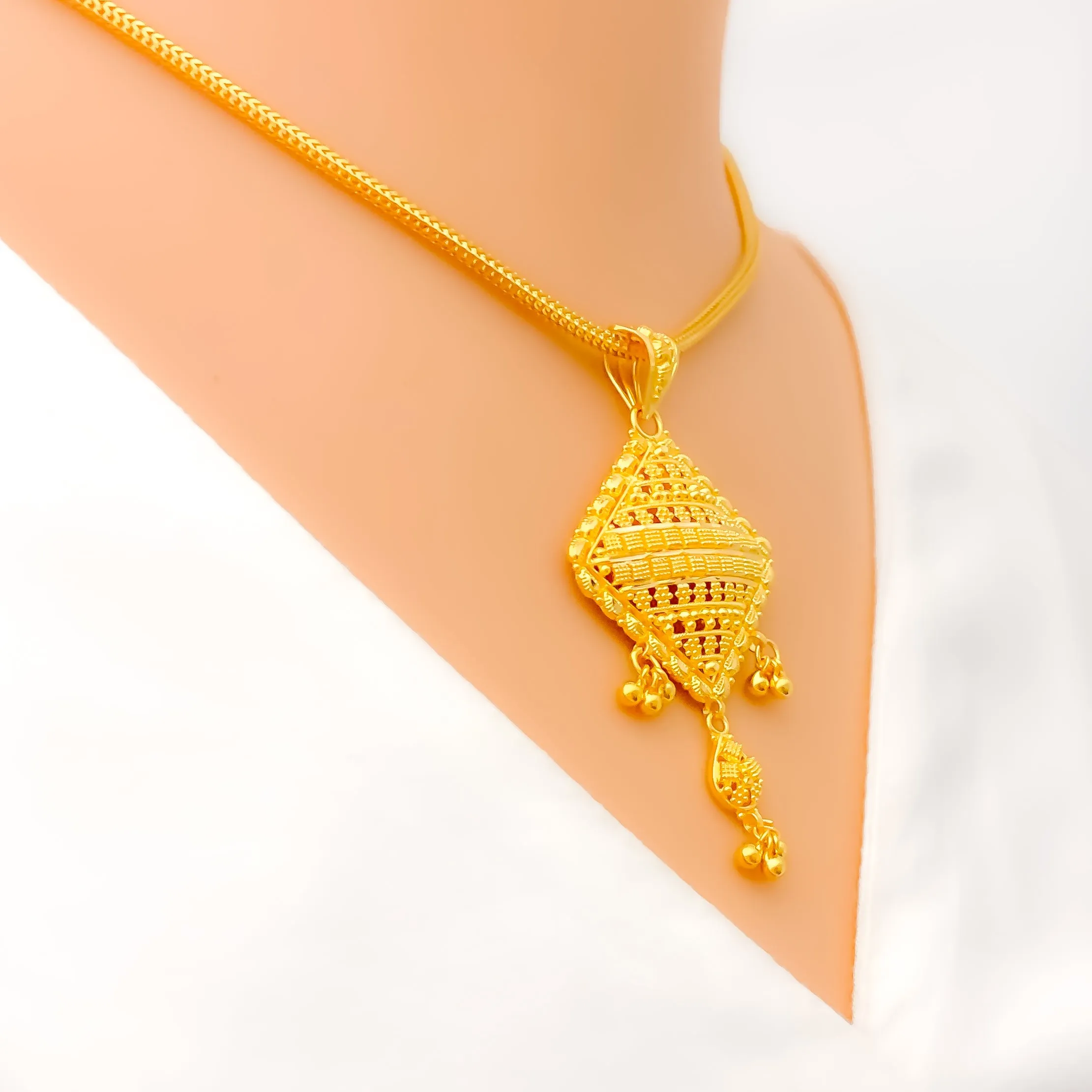 Opulent Stunning 22k Gold Pendant