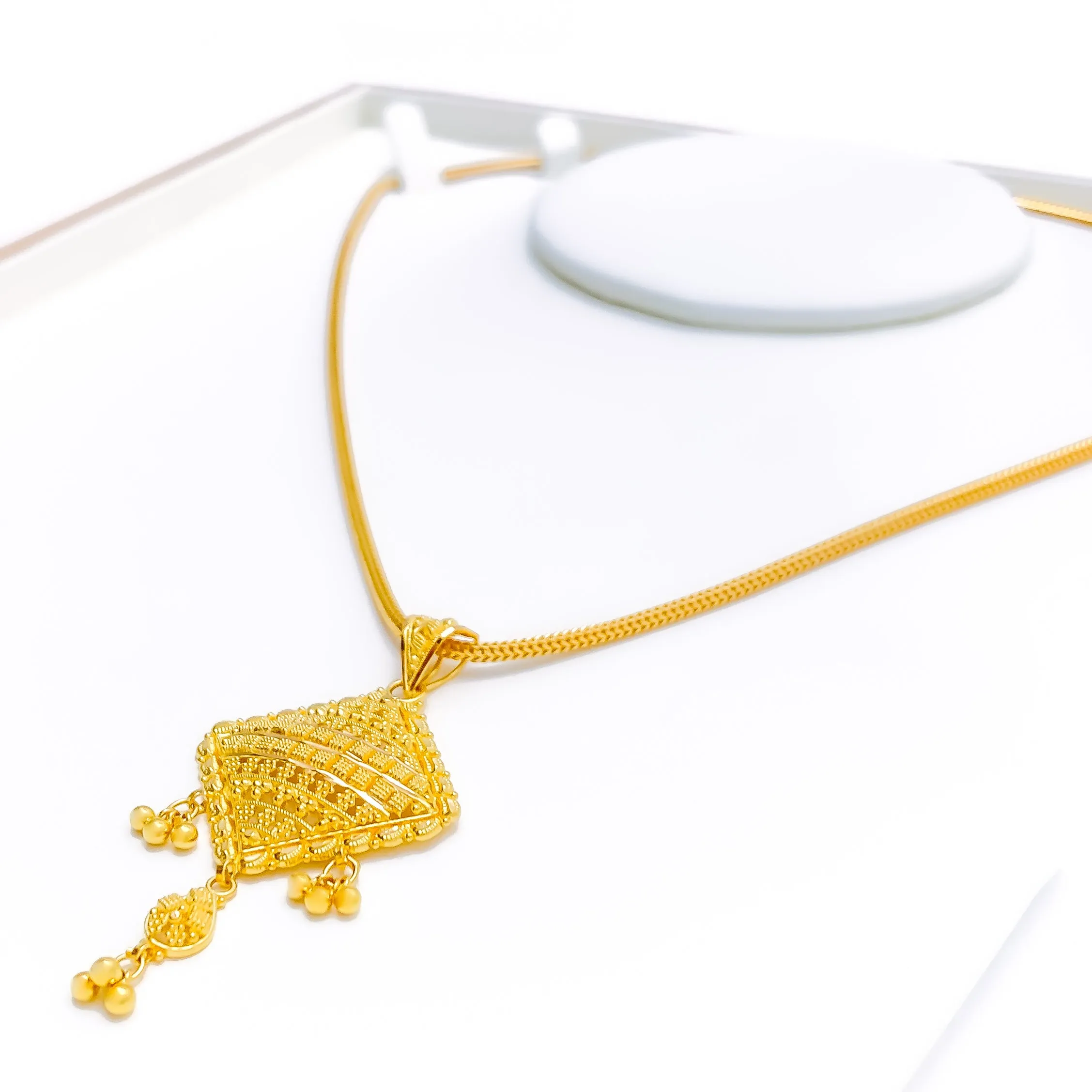 Opulent Stunning 22k Gold Pendant