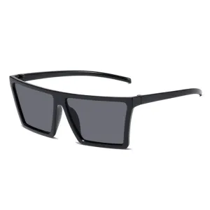 Oversized Square Shaped Full Rim Plastic Frame