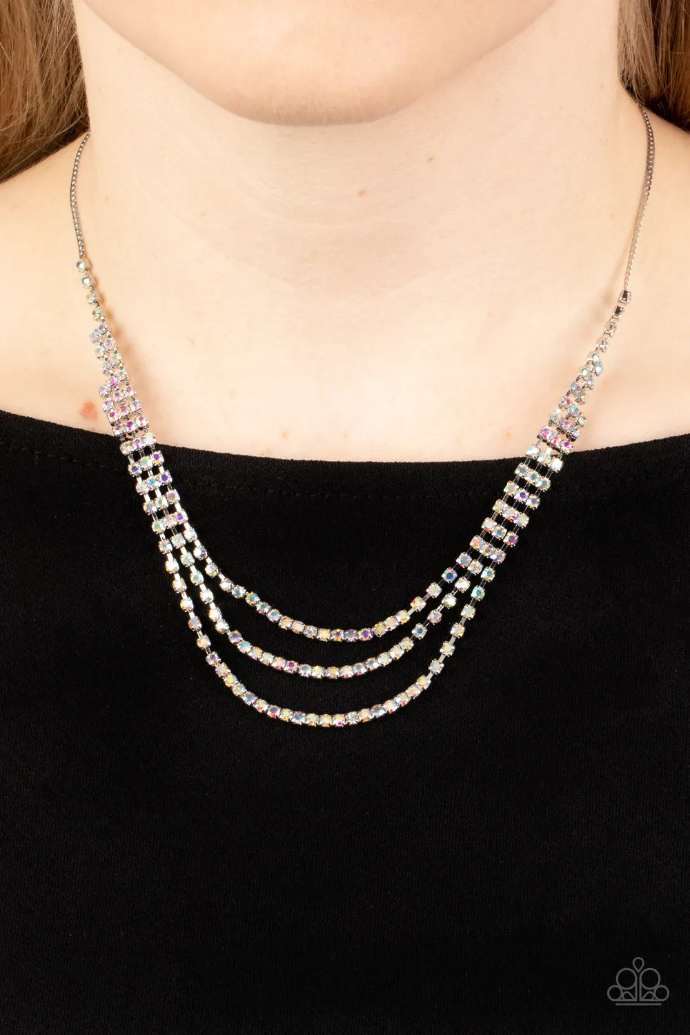 Paparazzi Surreal Sparkle - Multi Necklace