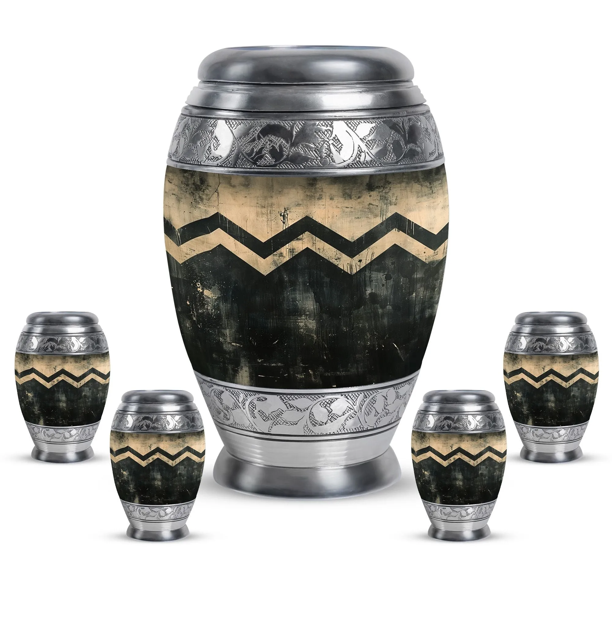 Pattern Small Urns For Human Ashes Funeral, Ashes Urn For Ashes