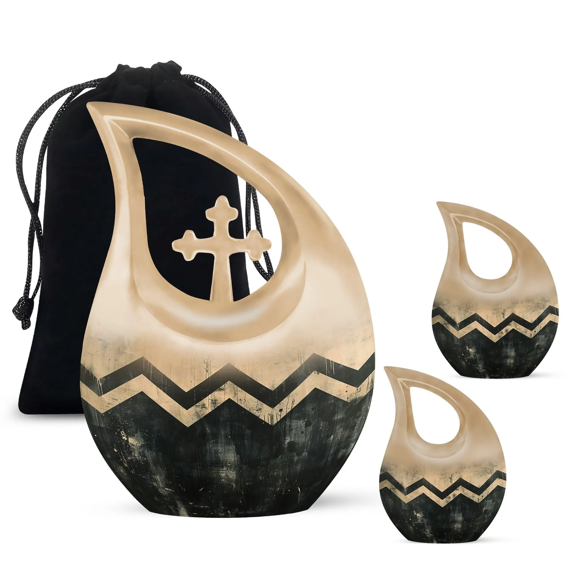 Pattern Small Urns For Human Ashes Funeral, Ashes Urn For Ashes